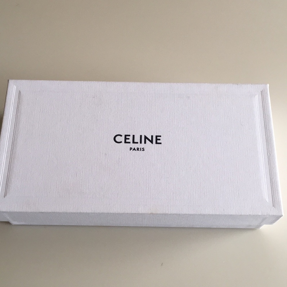 Celine black large size sunglasses